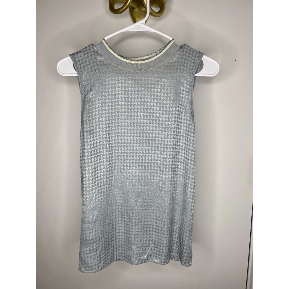 SOLD!!!Rag n Bone Ali Houndstooth Tank  M - Picture 3 of 7